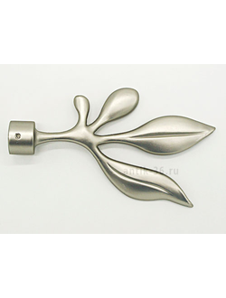 Декоративные металлические наконечники для багетов со склада: хром матовый и антик