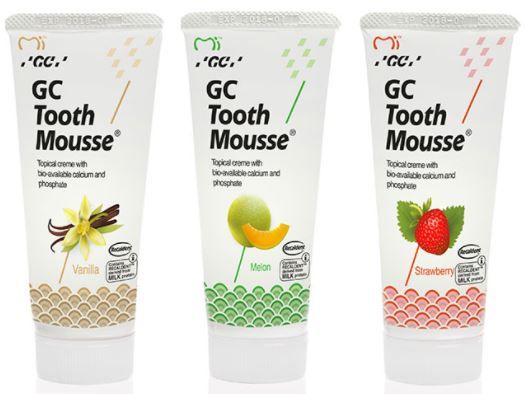 Гель с биодоступным кальцие тусс-мусс GC Tooth Mousse