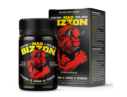 Mad Bizzon dietary supplement for men.