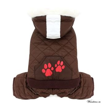 4MyPets Комбинезон для собак коричневый 2XL. Артикул: FMP2274