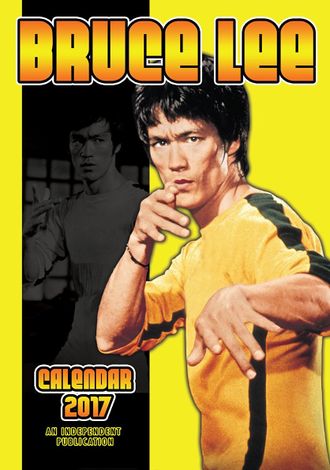 Bruce Lee Календарь 2017 ИНОСТРАННЫЕ ПЕРЕКИДНЫЕ КАЛЕНДАРИ 2017, Bruce Lee CALENDAR 2017