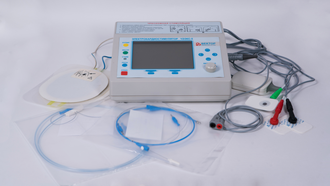 Электрокардиостимулятор для трансвенозной эндокардинальной, чреспищевой и наружной (чрескожной) электрической стимуляции средца ЧЭЭКС-5 "Вектор-МС"