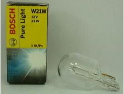 Лампа BOSCH Pure Light Standart W21W 12V [21W] [картон]