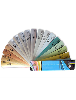 Раскладка образцов алюминиевых ламелей