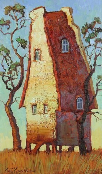 Домик для Ван Гога 60х35см х.м. 2015 Домик для Ван Гога 60х35см х.м. 2015