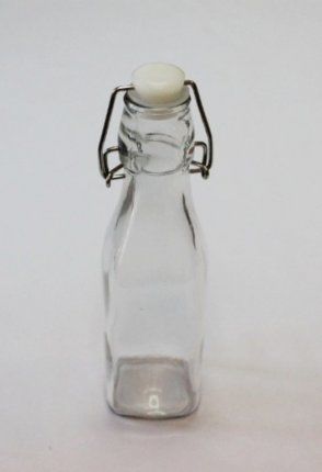 Бутылка с пробкой 0,25л h200мм стекло