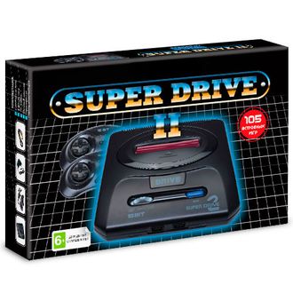 Sega Super Drive 2 Classic (105-in-1) Black