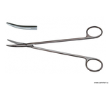 Ножницы с узкими закруглёнными лезвиями вертикально-изогнутые, 175 мм