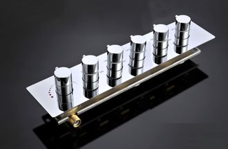 Смеситель ТЕРМОСТАТ на 5 потребителей Therm5 Смеситель ТЕРМОСТАТ на 5 потребителей Therm5