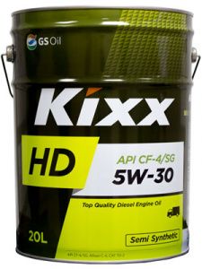 Масло моторное Kixx HD CF-4 5W-30 дизель L5257P20E1 20л