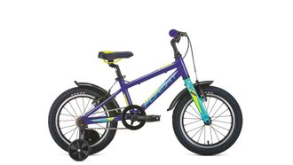 Детский велосипед FORMAT KIDS 16" фиолетовый