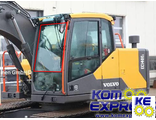 1166-00481 Стекло лобовое верхнее Volvo EC140 EC210 EC240 EC290 EC360 EC460 1999-2003