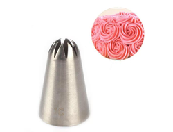 Наконечник Зубчатый закрытый (Звезда закрытая), 7 лучей, диаметр вых. 5 мм, нижний диаметр 29 мм, высота 50 мм (BC 323)