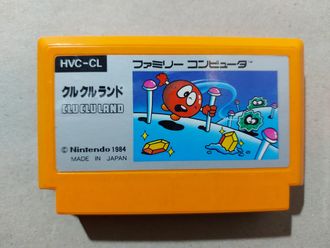 №196 Clu Clu Land для Famicom / Денди (Япония)