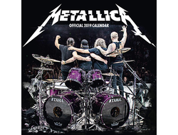 Metallica Official Календарь 2019 Иностранные перекидные календари 2019, Intpressshop