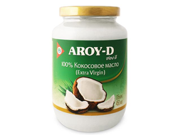 Кокосовое масло 100% (extra virgin) 450 мл, Aroy