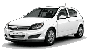 Чехлы на Opel Astra H хэтчбек