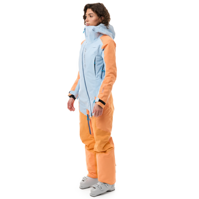 Комбинезон DRAGONFLY Gravity 2.0 WOMAN LIGHT BLUE-MOCK ORANGE 250250-25-146
