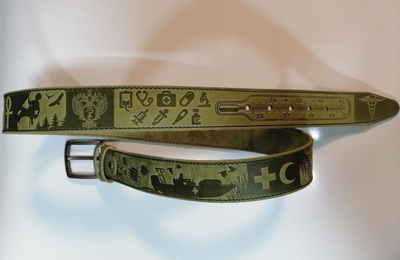 Ремень "Для тех, кто нас лечит"