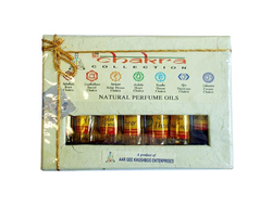 Комплект парфюм масло (natural perfume olls Chakra) 2,5мл - 7шт