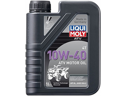 НС-синтетическое моторное масло LIQUI MOLY для 4-тактных квадроциклов ATV 4T Motoroil Offroad 10W40 (синтетика) - 1 л (7540)