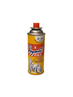 Газ баллон "ДРУЖБА" (ДР-520) 220гр для портативных приборов ( в коробке 12 шт)