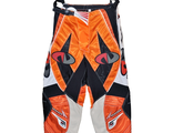 Штаны мотоциклетные кроссовые VEGA (размер 28) цвет оранжевый