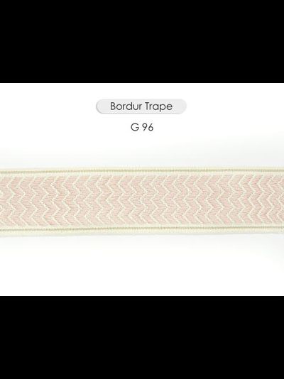 Арт. Trape, серия Majestik. Тесьма тканая "ёлочкой", 5 см шириной