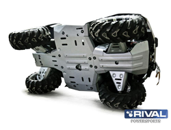 Защита ATV Rival 444.6846.1 для CFMOTO X5 H.O.(2015-), X6 (2019-) 2015- (Алюминий) (1100*660*250)