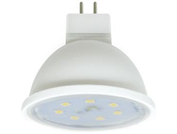 Лампа светодиодная Ecola MR16 GU5.3 220V 7W 2800K 2K 48x50 прозр. пласт./алюм. Premium M2ZW70ELC