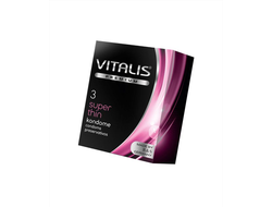 274 Презервативы №3 Vitalis Super Thin