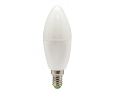 Лампа светодиодная Ecola свеча E14 7W 6000K 6K 105x37 Premium C4RD70ELC