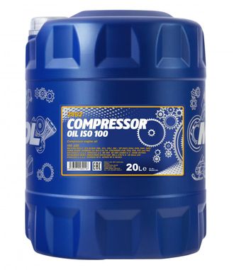 Масло для поршневых компрессоров MANNOL Compressor Oil ISO 100 20L
