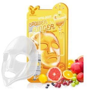 Elizavecca Тканевая Маска для лица с Витаминами VITA DEEP POWER Ringer mask pack, 1 шт. 941860
