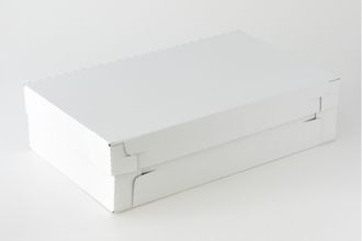 Коробка на 15 кексов БЕЗ ОКНА (41*25*11 см), Белая