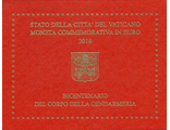 2 евро 200-летие папской жандармерии, в буклете. Ватикан, 2016 год