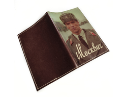 Обложка на паспорт с принтом "Москвич"