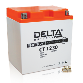 Аккумулятор Delta CT1230 (YIX30L, YB30L-B, YIX30L-BS)