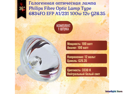 Philips Fibre Optic 6834FO EFP A1/231 100w 12v GZ6.35