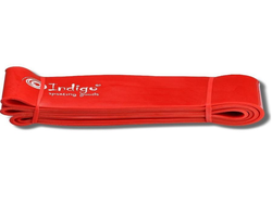 Эспандер резиновая петля сопротивления Кроссфит Indigo 208*1,9см красный