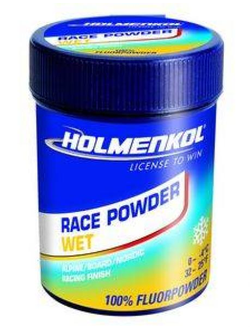 Пудра-ускоритель Holmenkol Race WET 100% фтор на мокрый снег 0 -4°С 24337
