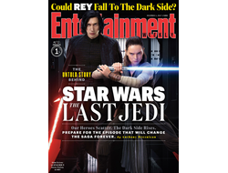 Entertainment Weekly Magazine December 2017 Adam Driver, Daicy Ridley, Star Wars Cover, Intpress