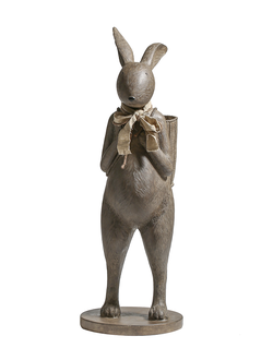 Статуя «Кролик с корзиной» арт. CH0785