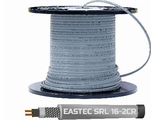 EASTEC SRL 16-2 CR , M=16W (200м/рул.), греющий кабель в оплетке