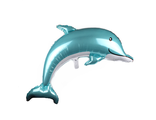 Шар (46&#039;&#039;/116 см) Фигура, Дельфин, Голубой, 1 шт.