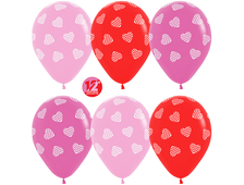 Шар Полосатые сердца