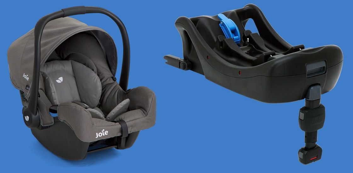 Isofix-платформа Joie i-Base База устанавливается в автомобиль с помощью креплений Isofix