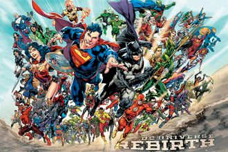 Постер Maxi Pyramid: DC: Justice League (Rebirth)