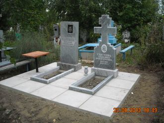 Мрамор Крест 1200х500х70