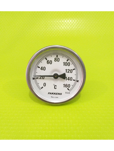 Термометр PAKKENS с погружной гильзой 50 мм, диапазон измеряемых температур от 0° до 160°С Артикул: ST-517